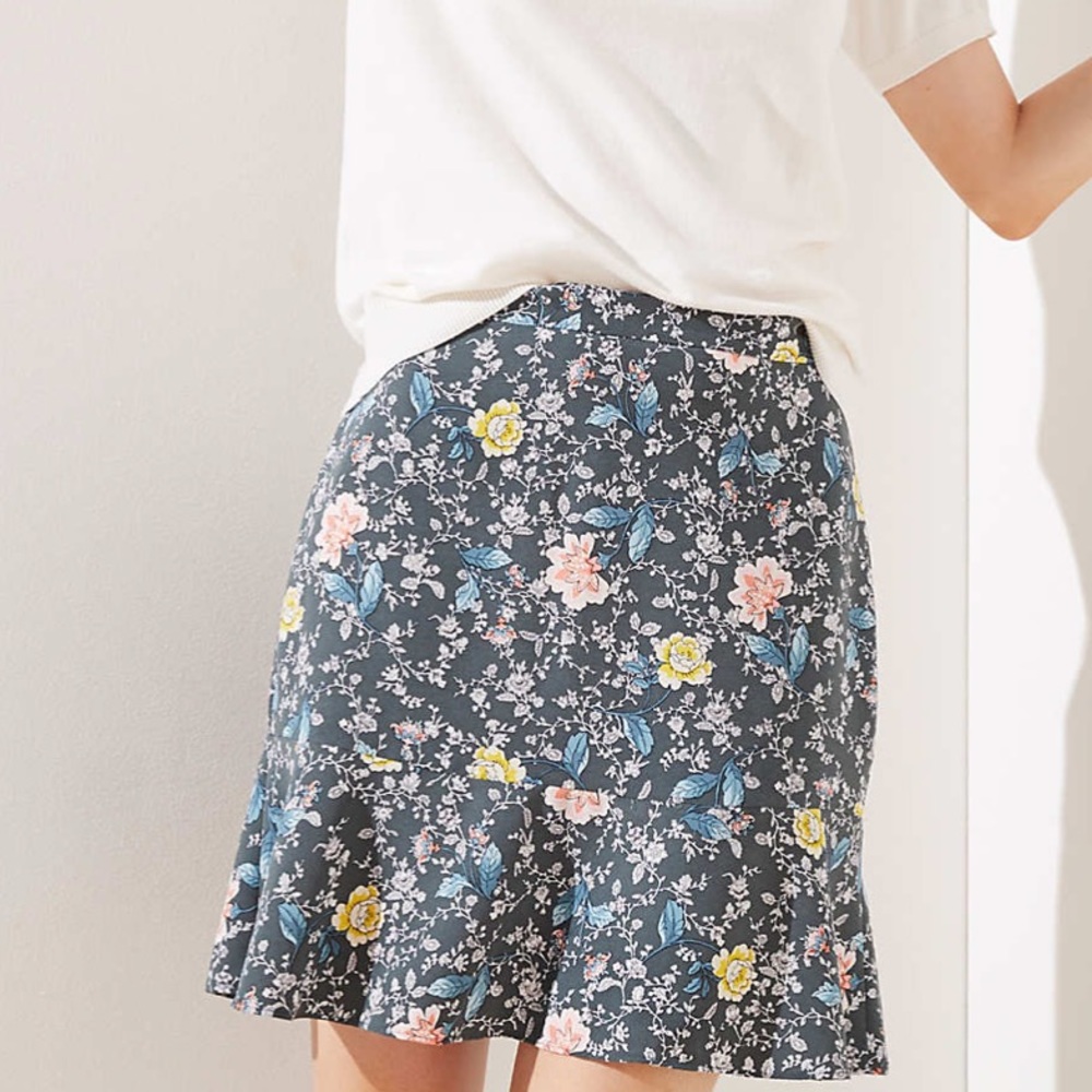 Floral skirt